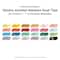 Ohuhu® Honolulu 24 Colour Basic Alcohol Markers